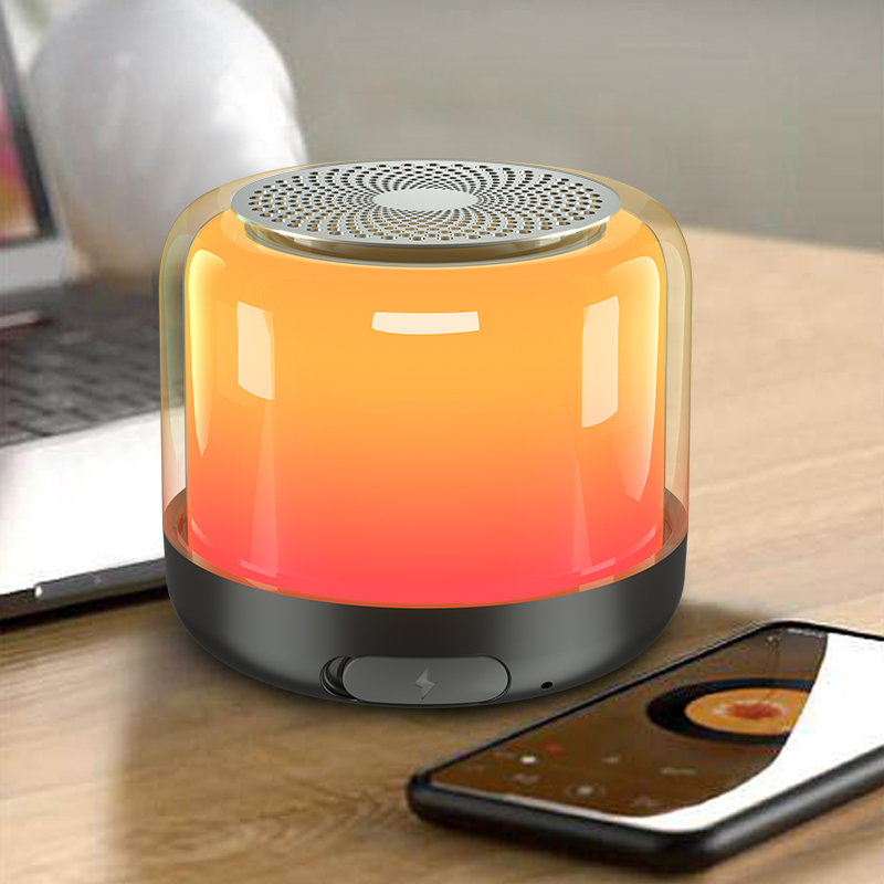 High Quality Mini LED Color Music Box Bass Speaker Bluetooth Waterproof Alto Falante Portable Wireless Bocinas Bluetooth Speaker NE70