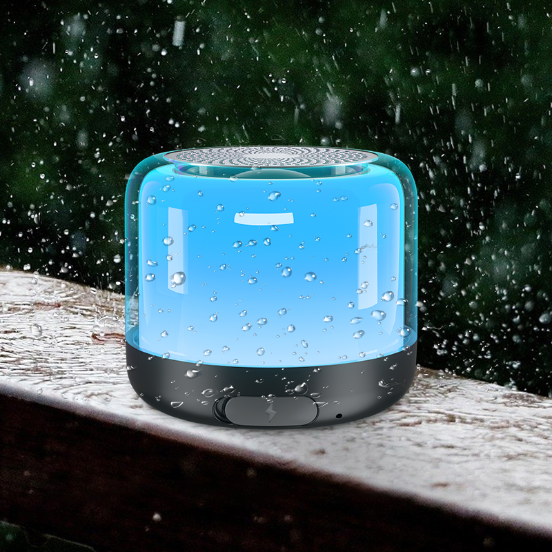 High Quality Mini LED Color Music Box Bass Speaker Bluetooth Waterproof Alto Falante Portable Wireless Bocinas Bluetooth Speaker NE70