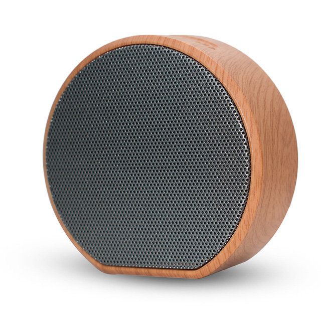 ODM Factory Hot selling wood Bluetooth speaker video speaker mini portable wood wireless speaker A60