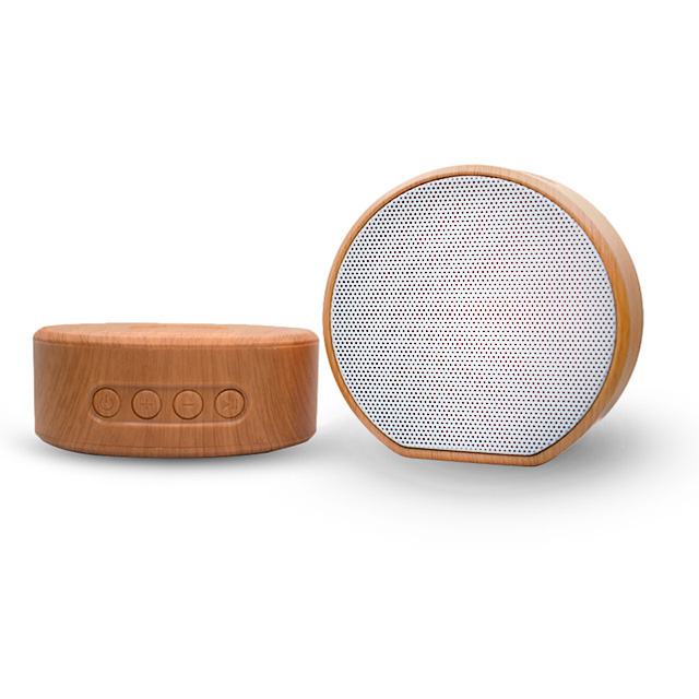 ODM Factory Hot selling wood Bluetooth speaker video speaker mini portable wood wireless speaker A60