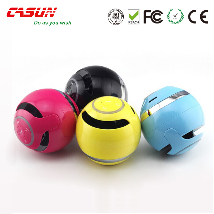 Factory Direct Sales 5W Wireless Bluetooth Speaker Portable Mini 5.0 outdoor Sports Cute Round Wireless Speaker BS-212
