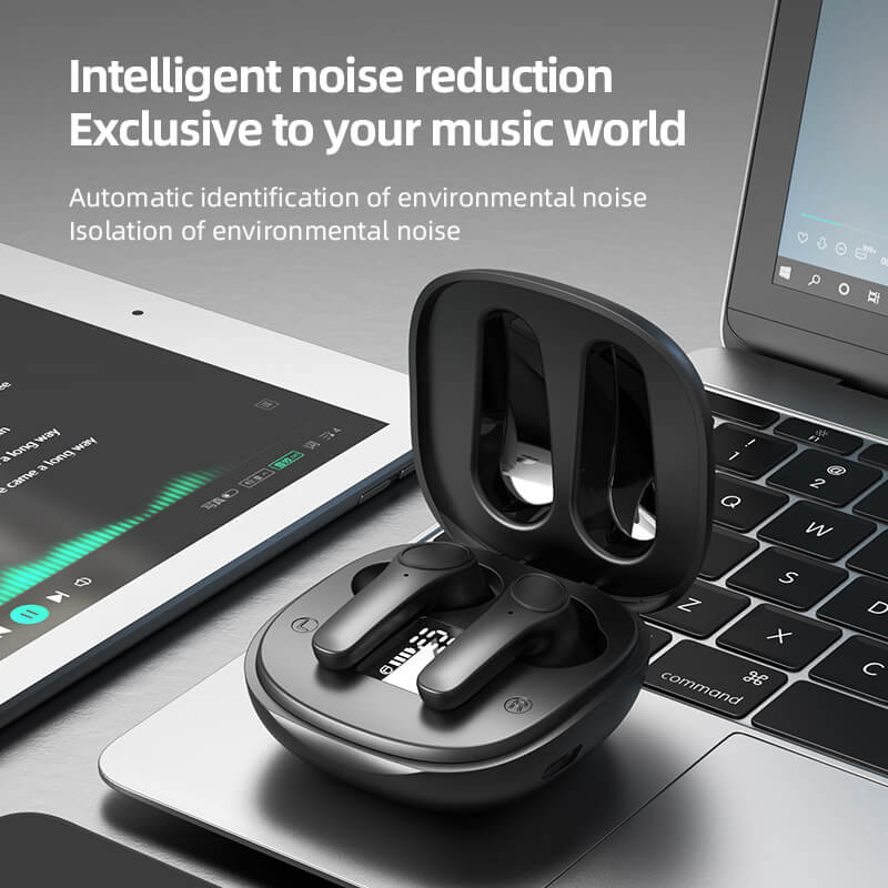 Stereo Waterproof Gaming Sport Earphone Digital Display Headphones Bluetooth Headset Wireless Earbuds B11