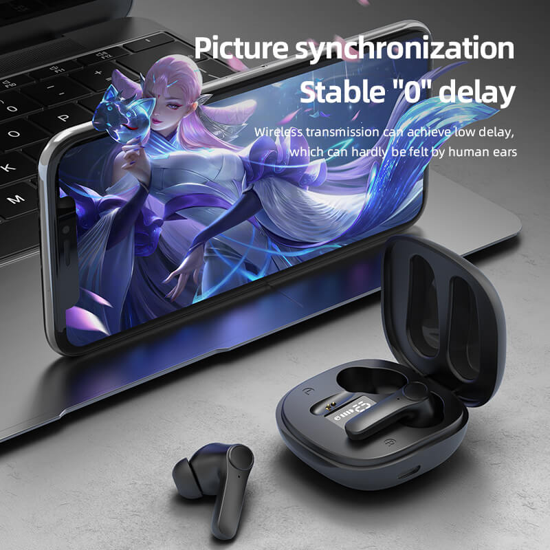 Stereo Waterproof Gaming Sport Earphone Digital Display Headphones Bluetooth Headset Wireless Earbuds B11