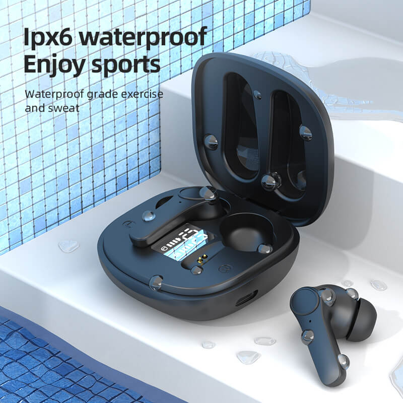Stereo Waterproof Gaming Sport Earphone Digital Display Headphones Bluetooth Headset Wireless Earbuds B11