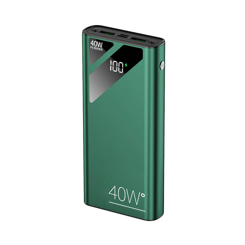 High Quality LED Display 20000 mAh Power Bank Fast Charging Wireless Portable Power Bank QPH-K14