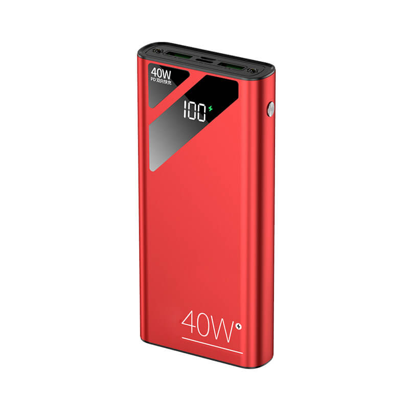 High Quality LED Display 20000 mAh Power Bank Fast Charging Wireless Portable Power Bank QPH-K14