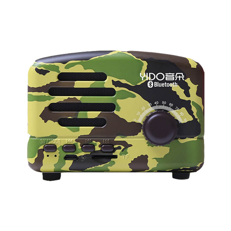 2023 mini portable retro FM radio bluetooth speaker custom wireless speaker BS-237
