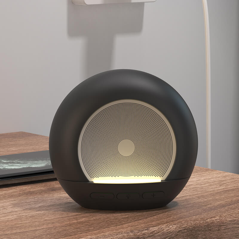 Factory Direct Mini Portable Speaker caixa de som bluetooth Speaker Wireless Bocinas Bluetooth Speaker With Moon Night Light DW06