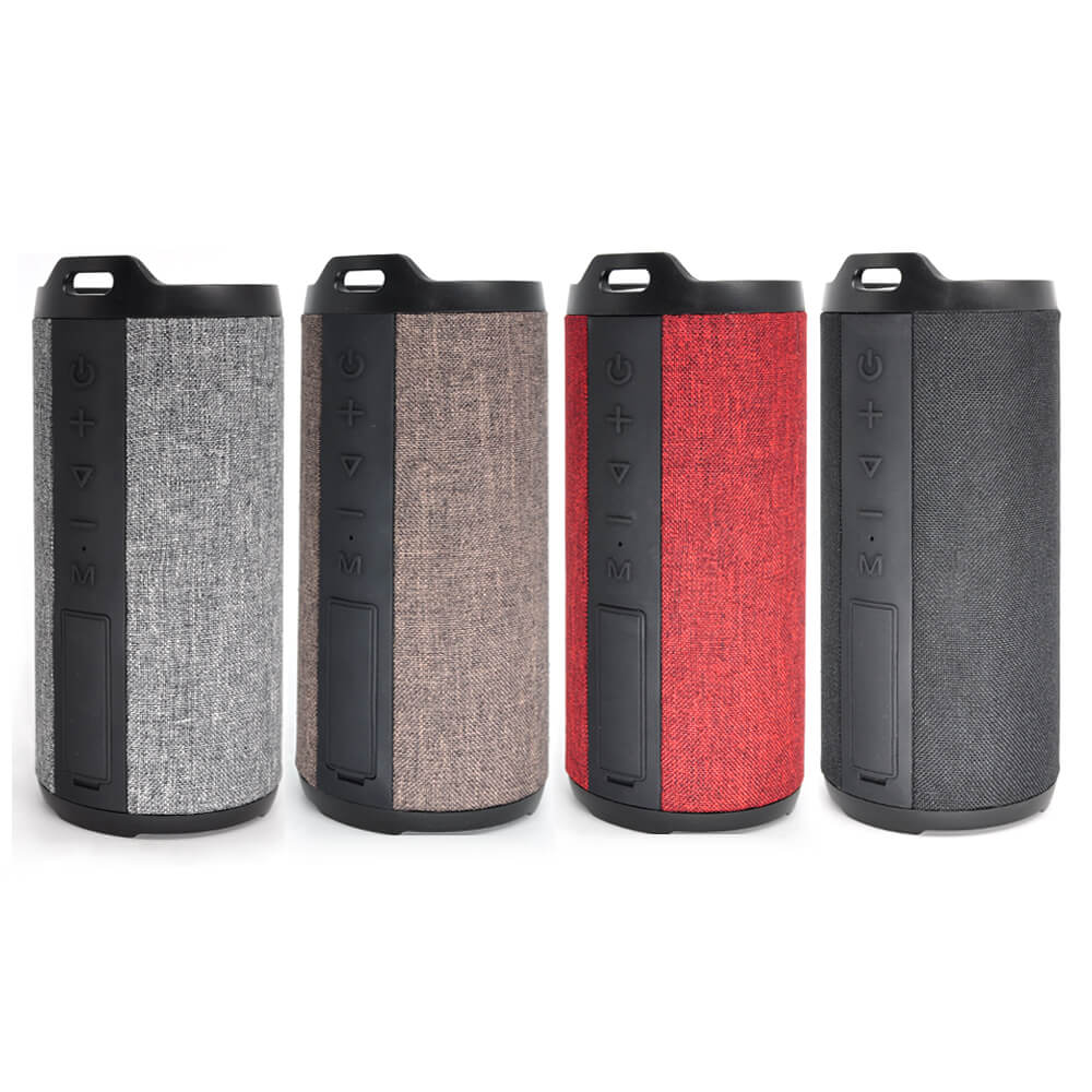 ABS+ Fabric Wireless Speaker 10w Bluetooth Outdoor Portable Speaker Custom LED Light Logo NE90