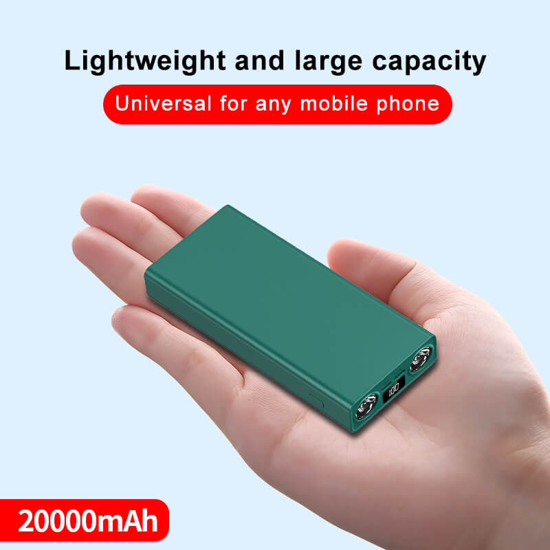 2023 New 22.5W Fast Charging Power Bank 20000mAh Type C Portable Outdoor Travel Cell Mobile Phone Power Bank XC-134