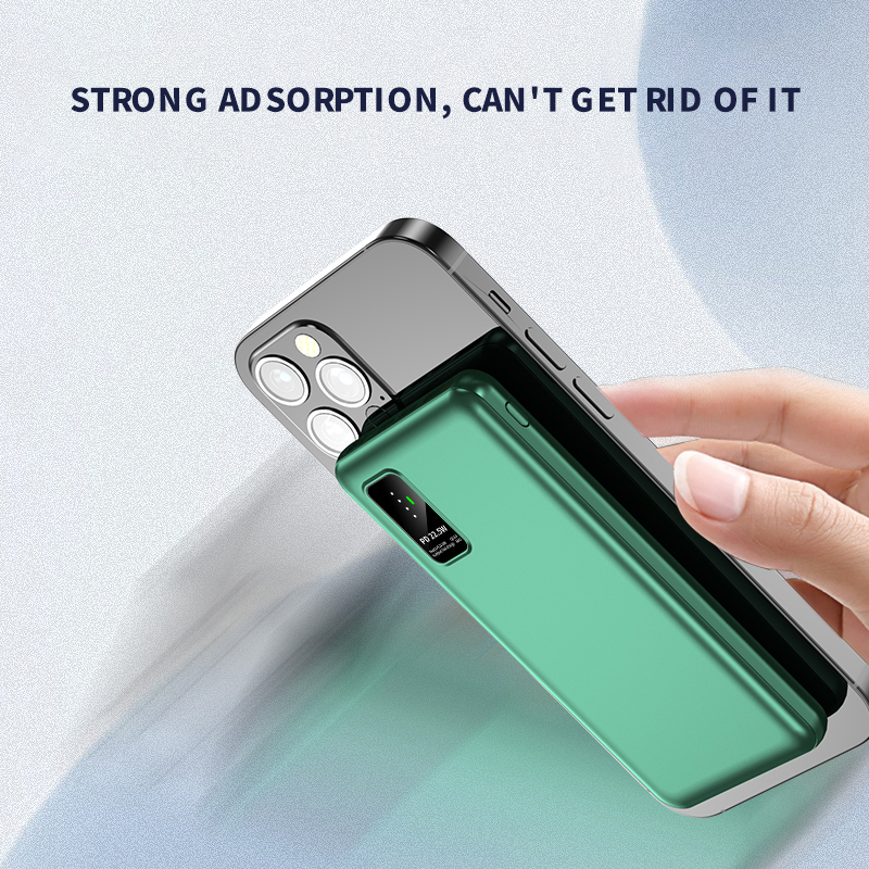 22.5W Fast Charger Power Bank with 15W Wireless Charger WPH-10000B