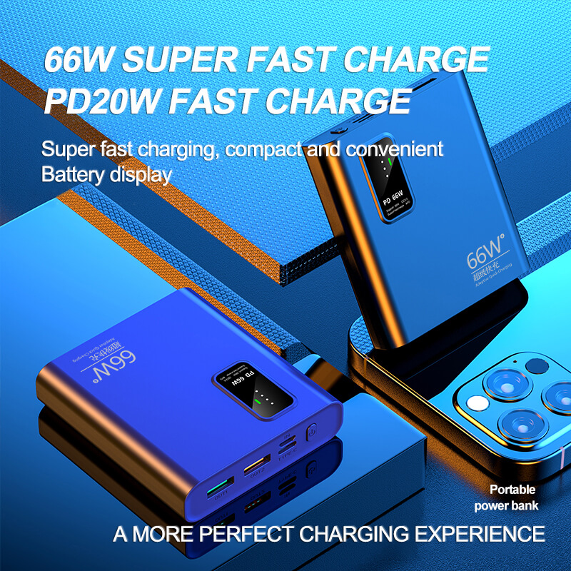Custom 22.5W Fast Charge portable power bank charger 10000mAh A35