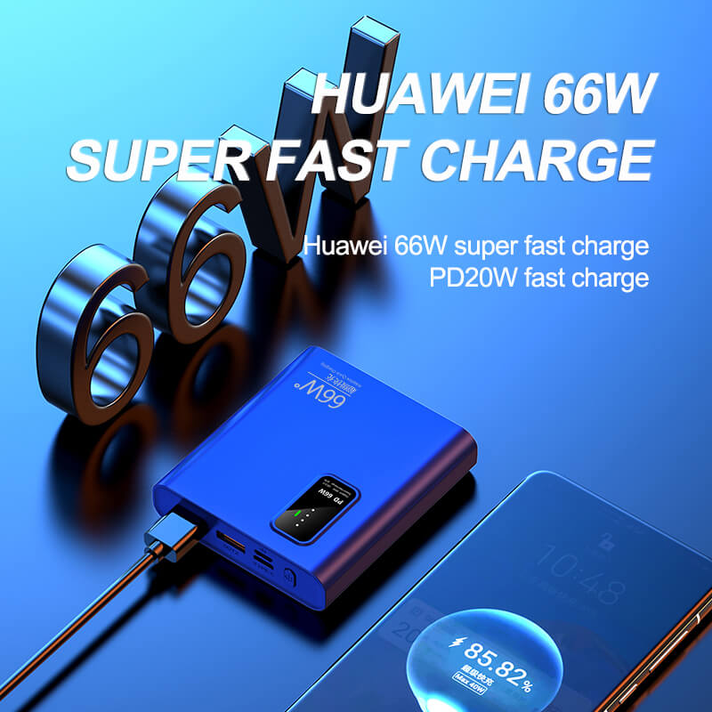 Custom 22.5W Fast Charge portable power bank charger 10000mAh A35