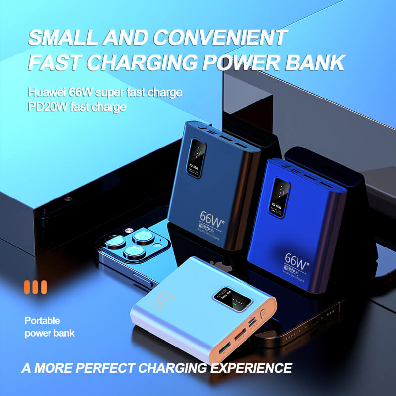 Custom 22.5W Fast Charge portable power bank charger 10000mAh A35