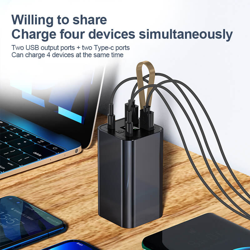 CASUN New Design Fast charger power bank 65W Super Fast Charging Phone Chargers Portable Thin Power Bank Y144