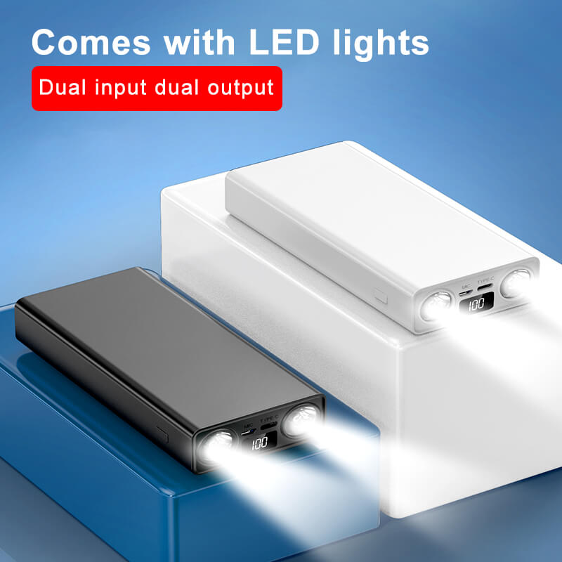 2023 New 22.5W Fast Charging Power Bank 20000mAh Type C Portable Outdoor Travel Cell Mobile Phone Power Bank  XC-134