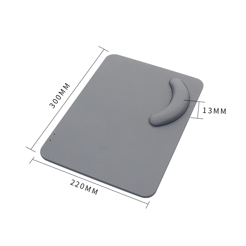 Casun Best Quality Wireless Qi Fast Charging Desktop Pad 10W Wireless Charger Mouse Pad Wireless Charging MP-W60