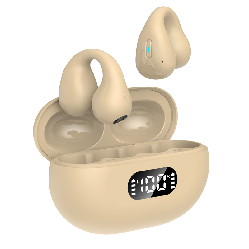 Original Mini True Wireless Stereo Bone Conduction Fone TWS Earphone LED Display Bt5.3 Headphones Auriculares Earbuds CR15