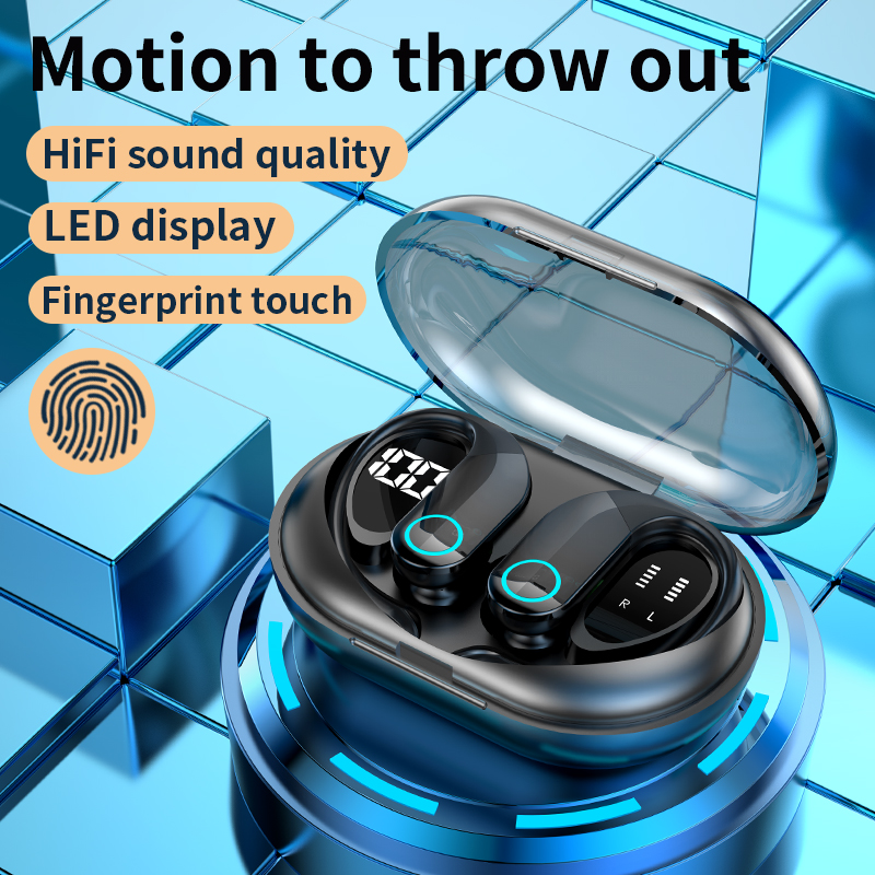 TWS Wireless Bluetooth Earphone LED Display Ecouteur Waterproof IP67 Wireless Earbuds Audifonos-Bluetooth Headphone Earphones G37