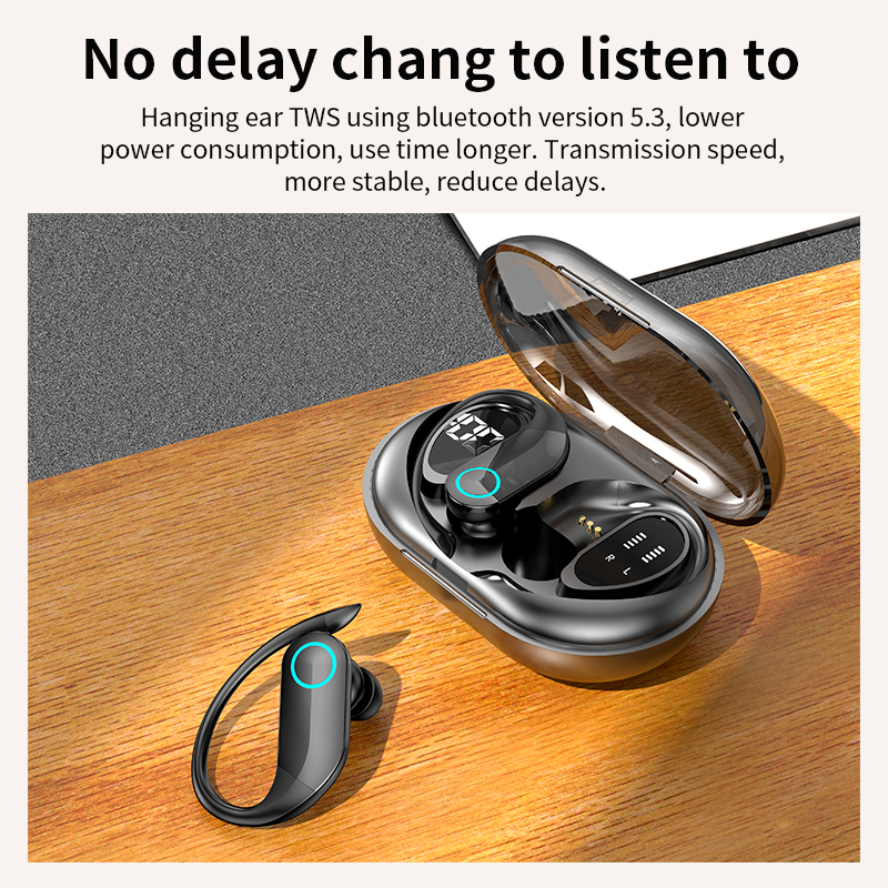 TWS Wireless Bluetooth Earphone LED Display Ecouteur Waterproof IP67 Wireless Earbuds Audifonos-Bluetooth Headphone Earphones G37