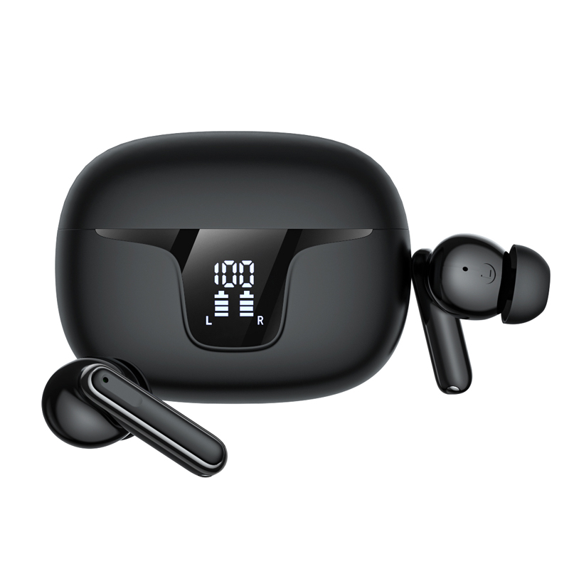 Portable Waterproof Earbuds HiFi Low Latency Tws Wireless Bluetooth Earphone Headphone Earbuds with Charging Case XY-19
