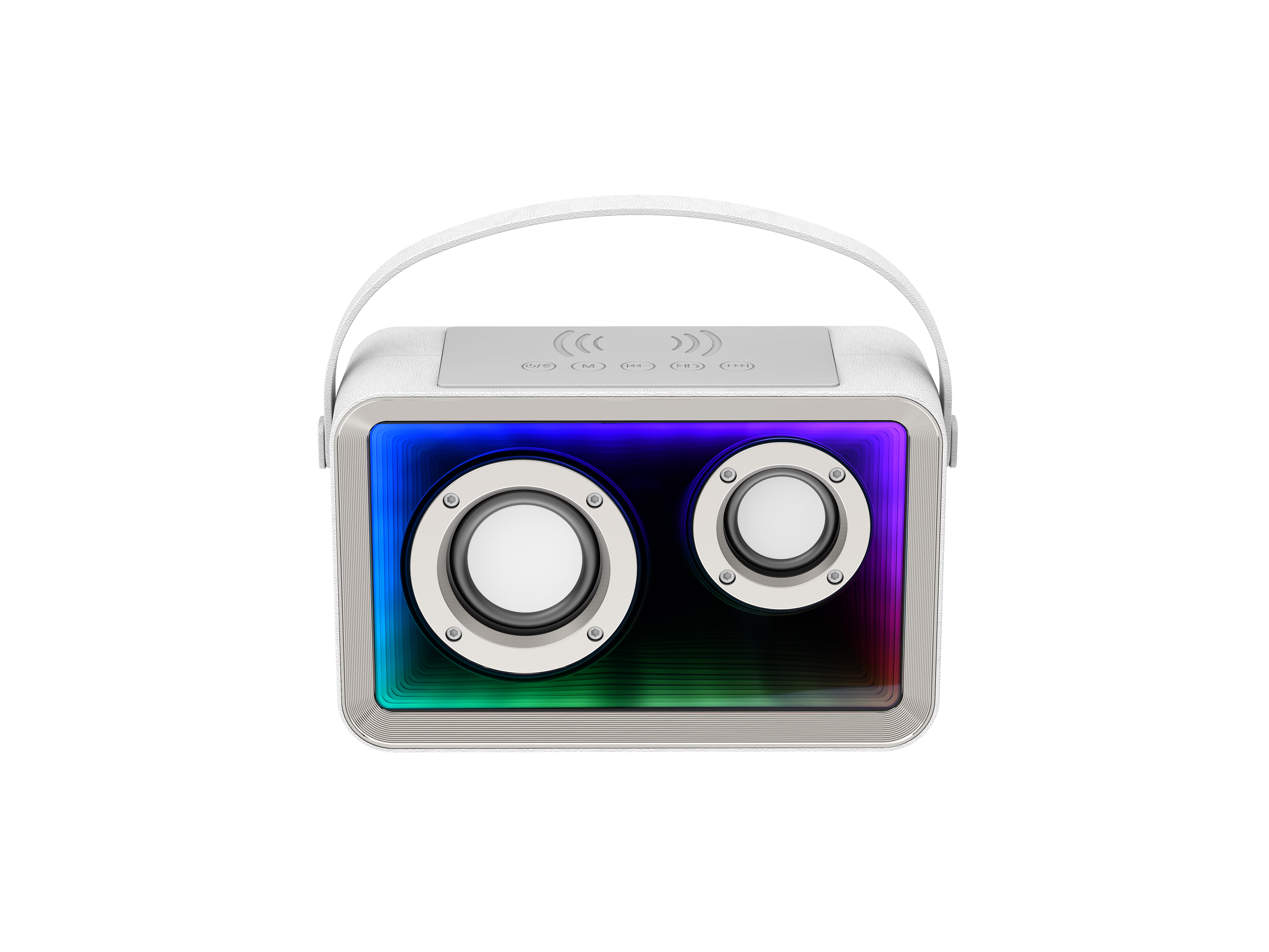 Hot Sale 1200mah Waterproof Lossless LED Flashing Color Karaoke Bluetooth Speaker c60