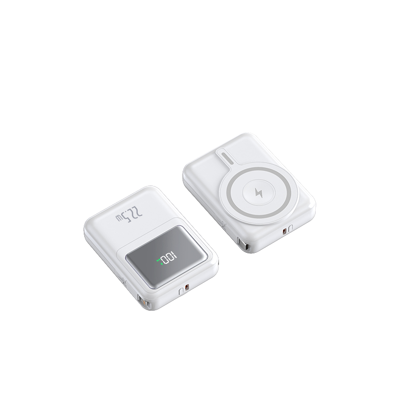 Factory mini portable 10000mAh 22.5W fast charge 15W wireless power bank wc020