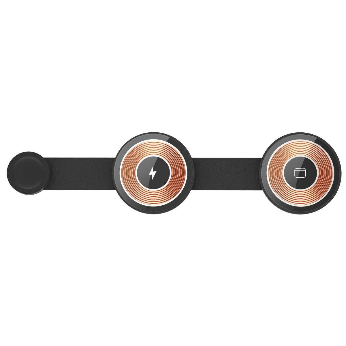custom logo 15 W folding wireless charger smart watch or earbuds magnetic 3 in 1 wireless charger
