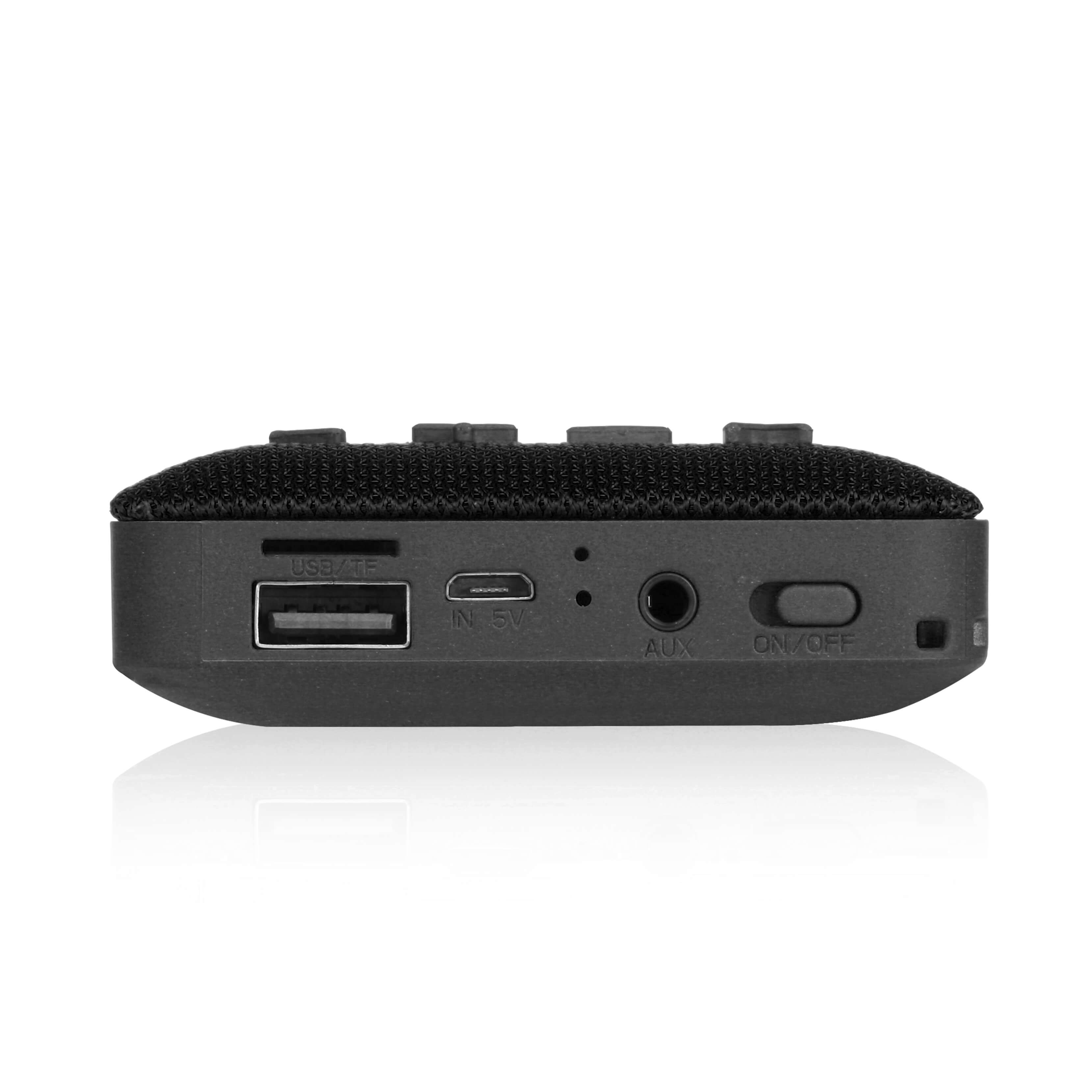 2024 Latest Ultra-thin Fabric Mini Portable Bluetooth Speaker