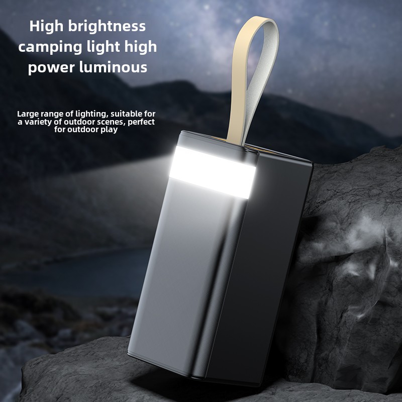 Top Best Seller Outdoor Solar Power Bank 20000mah 30000mAh 50000mAh 60000mAhTravel 5-panel Portable Solar PowerBank Charger