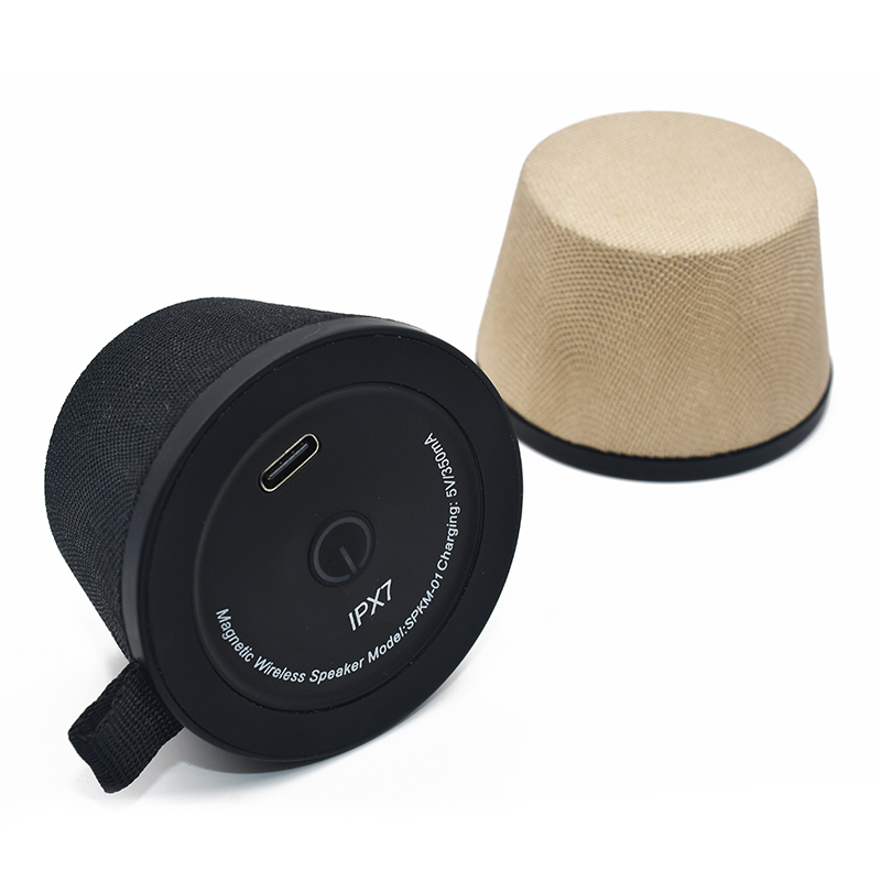 2025 Multifunction High Definition Sound Portable Speaker True Wireless Pairing Magnetic Wireless BT5.3 Mini Speaker