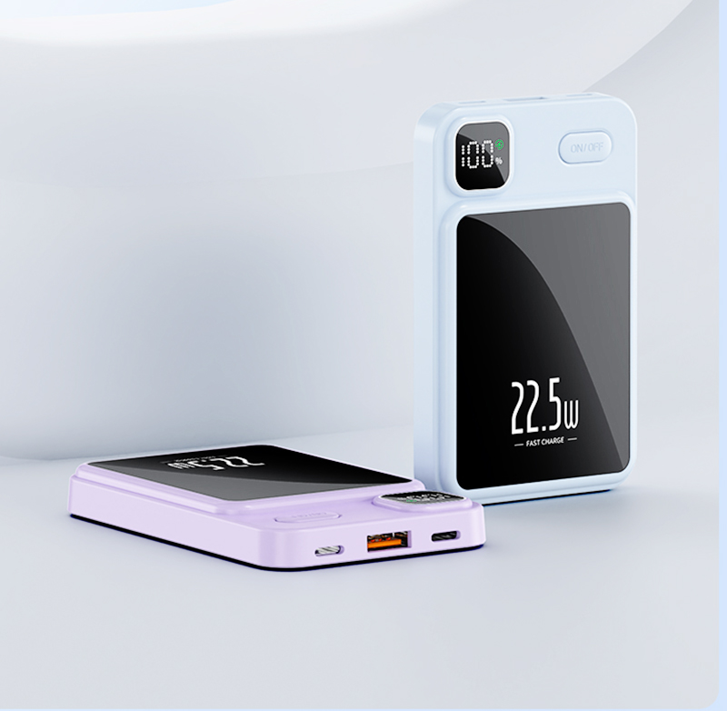 Hot Selling Fast Charger Wireless Power Bank 10000mAh Portable Magnetic 5000mah Power Bank