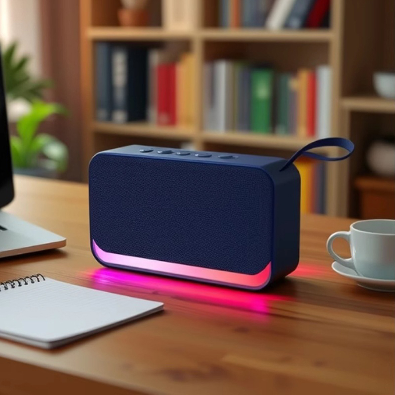 New Arrived Outdoor Portable Wireless BT Speaker TF/USB Fashion Portable Smart Speaker