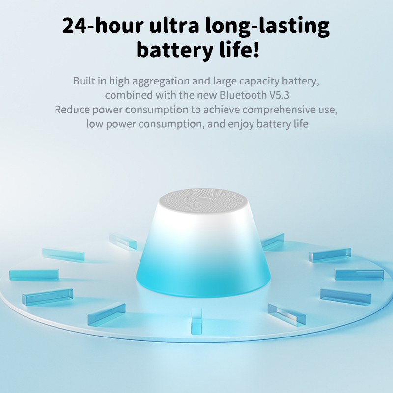 2025 New Portable Fashion Bluetooth Speaker Mini Desktop Subwoofer Outdoor Mini Gradient Color Bluetooth Speaker
