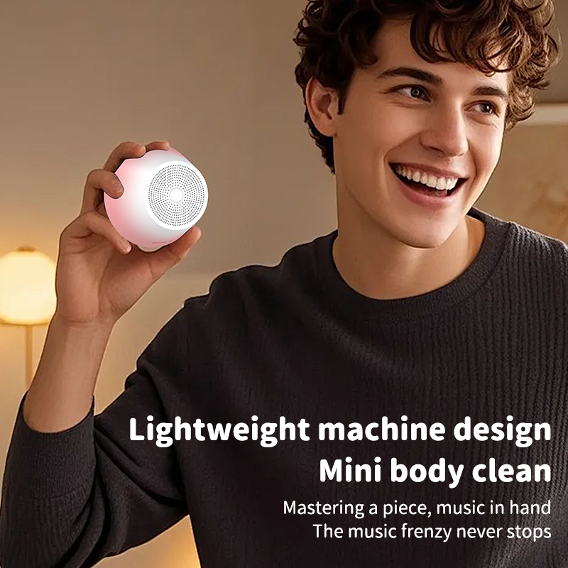 2025 New Portable Fashion Bluetooth Speaker Mini Desktop Subwoofer Outdoor Mini Gradient Color Bluetooth Speaker