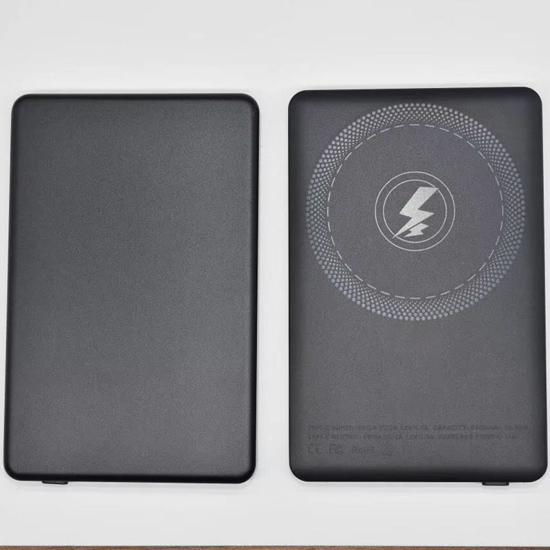 Custom Ultra-Thin 5000mAh Magnetic Wireless Power Bank Slim Mobile Power Charger with 15W Output LI-Polymer Battery