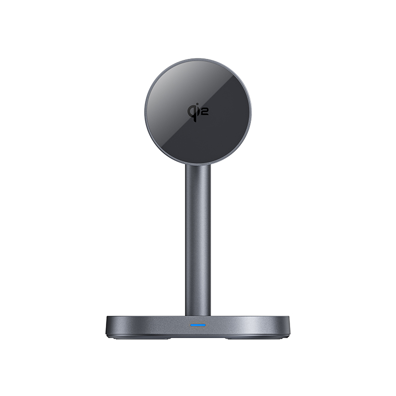 Hot Sale Qi2 15W Wireless Charger Fast Charging Stand TEC Cooling Chips Magnetic 3-in-1 Charger Holder