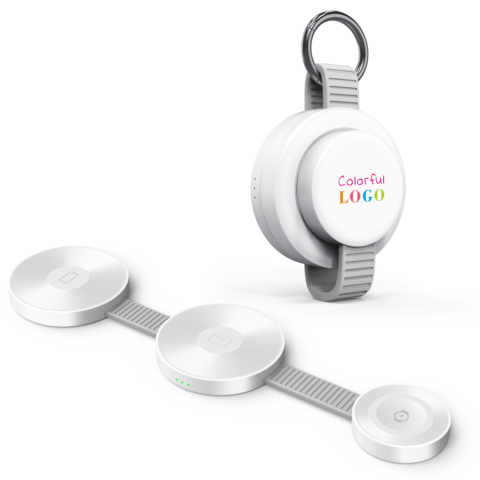 Hot Sale 3 in 1 Portable Phone Watch Earphones Phone Holder Foldable Wireless Charger Magnetic Wireless Charger