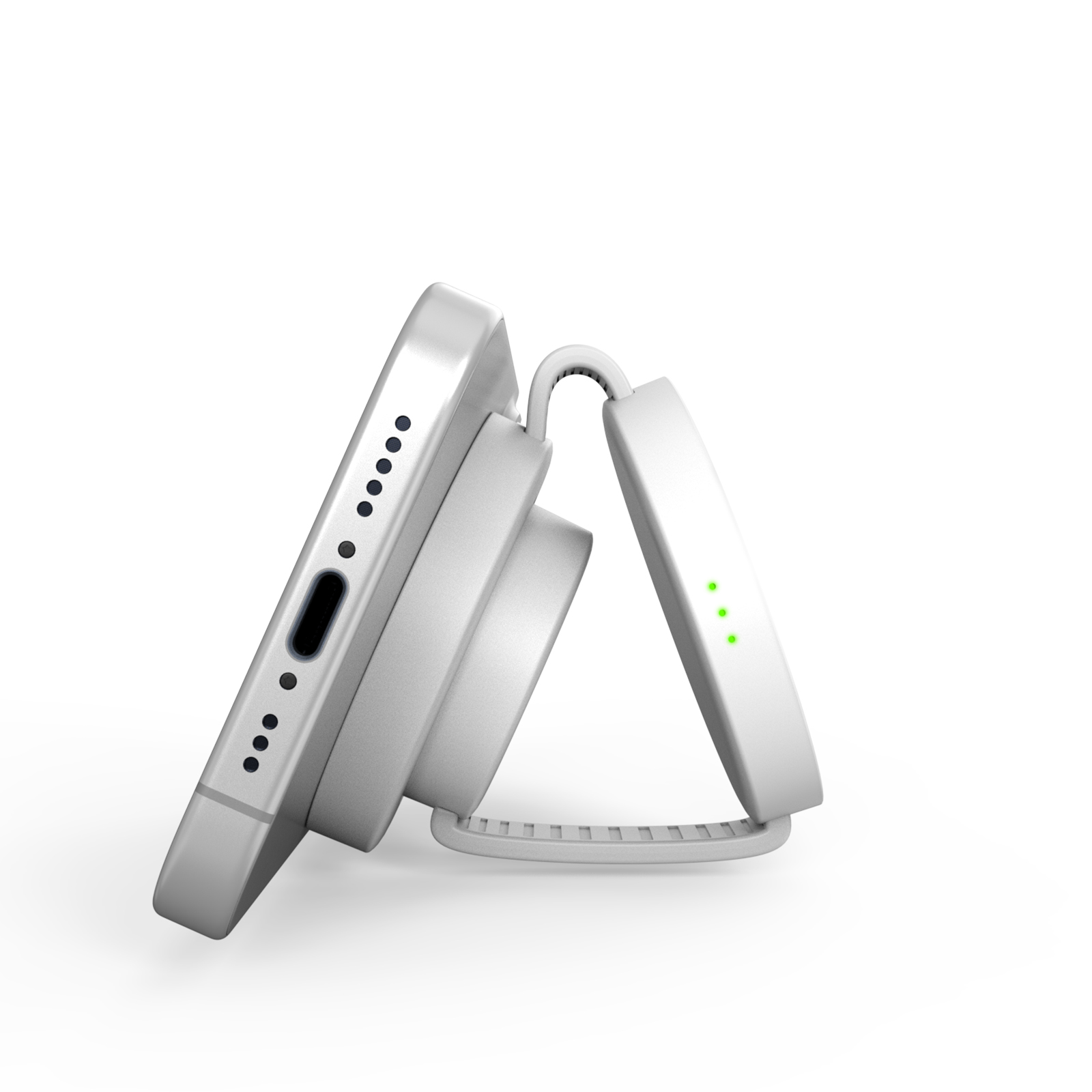 Hot Sale 3 in 1 Portable Phone Watch Earphones Phone Holder Foldable Wireless Charger Magnetic Wireless Charger