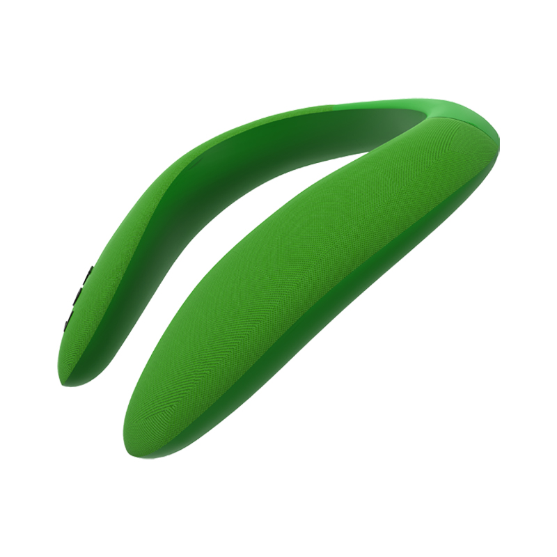 New Design Bluetooth 5.3 Portable Wireless Wearable Neck True 3D Stereo Surround Sound Outdoors Speaker Neckband Speakers