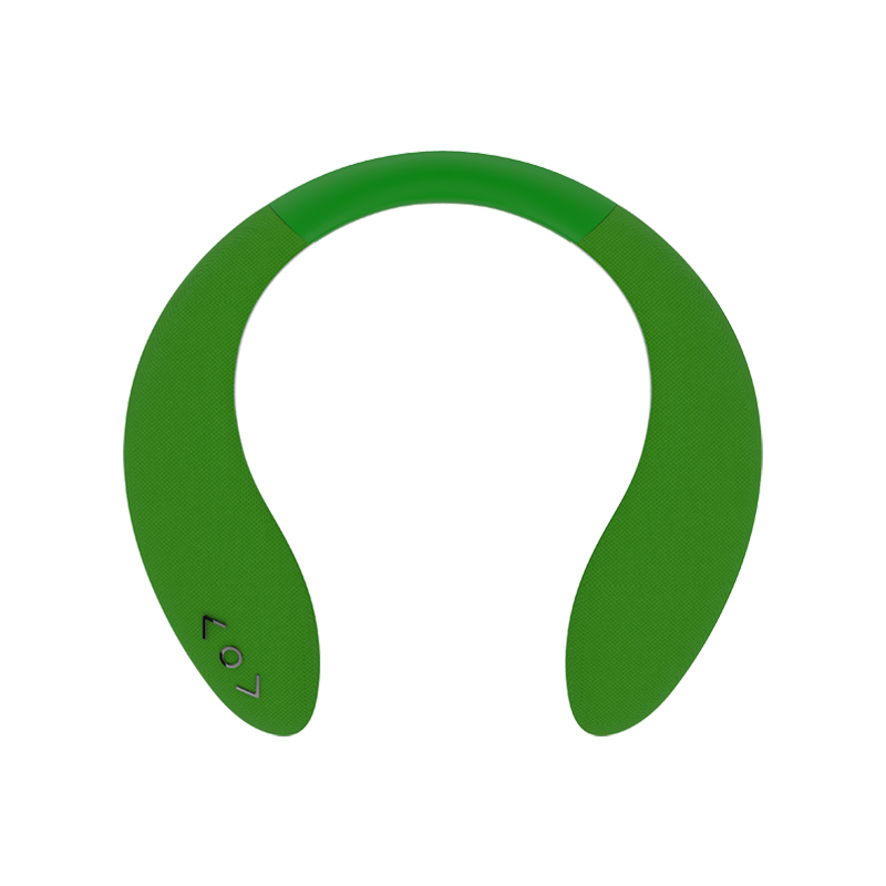 New Design Bluetooth 5.3 Portable Wireless Wearable Neck True 3D Stereo Surround Sound Outdoors Speaker Neckband Speakers