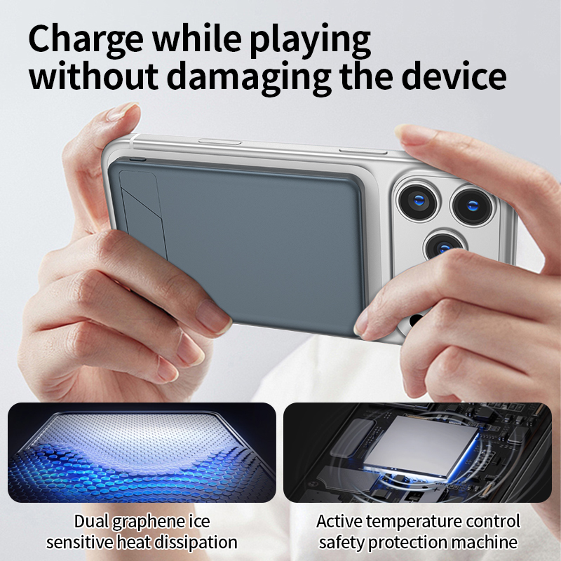 Hot Sale Pd 18W Custom logo ultra Thin Power Banks Battery Pack Mini Powerbank 5000mah Wireless Magnetic Power Bank