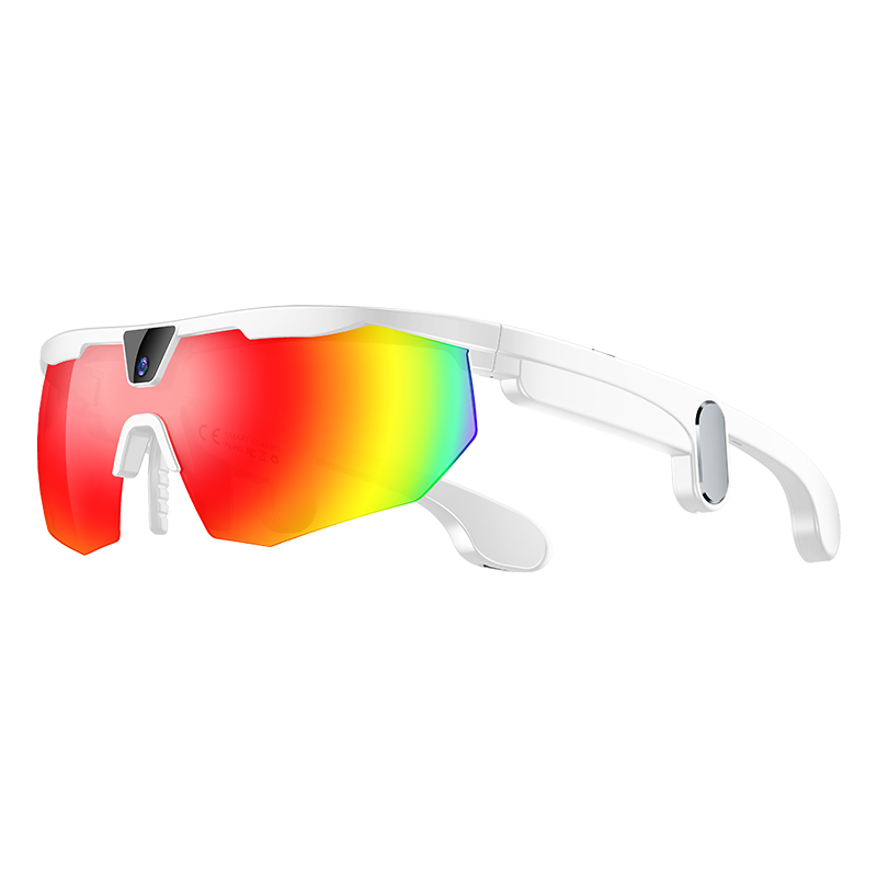 New Arrival Camera Fashion Sunglasses BT Audio Call Music Video Recording Wireless Smart Camera Glasses AI Sports Smart Glasses