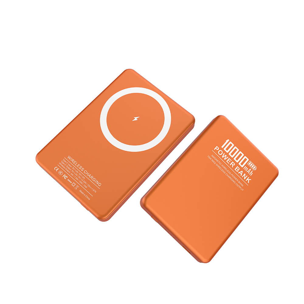 11.5mm Slim Magnetic Charger 15W Wireless Fast Charging High Voltage Portable Power Bank for Travel Outdoor Use