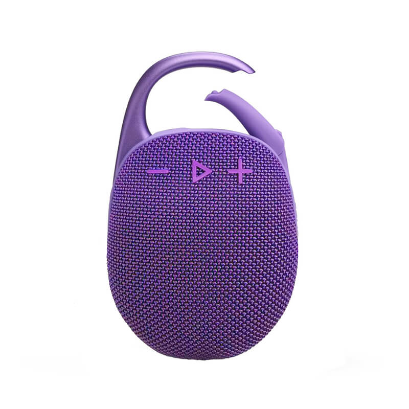 Portable Clip-on Bluetooth Speaker 5W Hi-Fi Driver 6 Colors Outdoor Waterproof Wireless Mini Speaker for Camping Hiking Travel