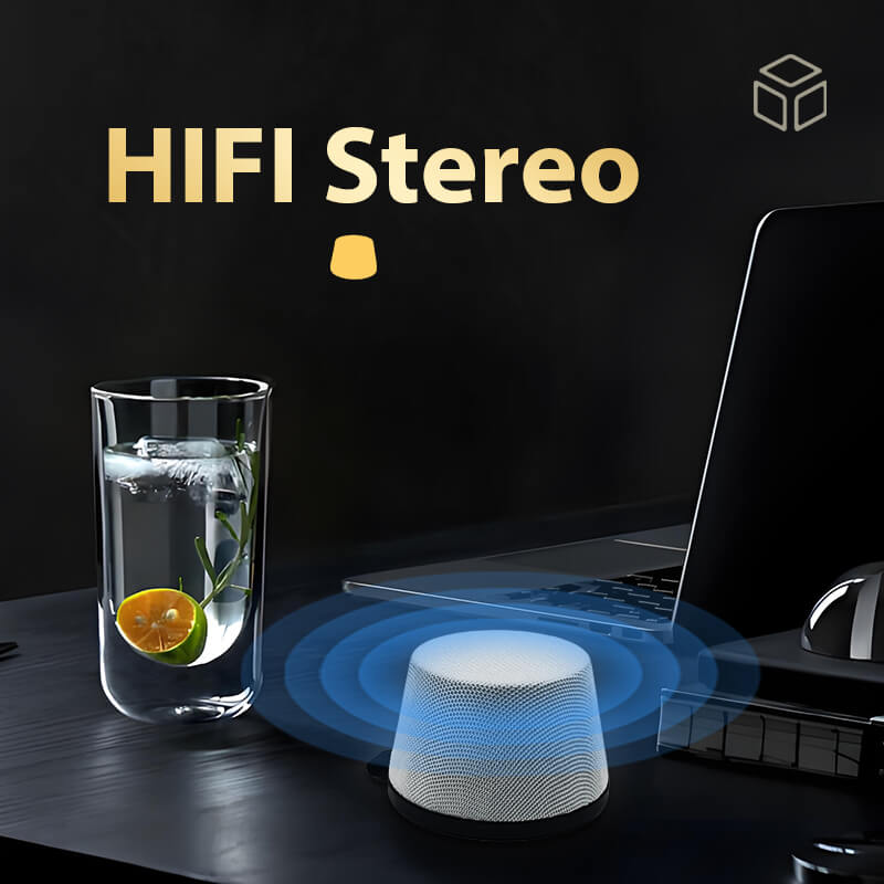 2025 Multifunction High Definition Sound Portable Speaker True Wireless Pairing Magnetic Wireless BT5.3 Mini Speaker