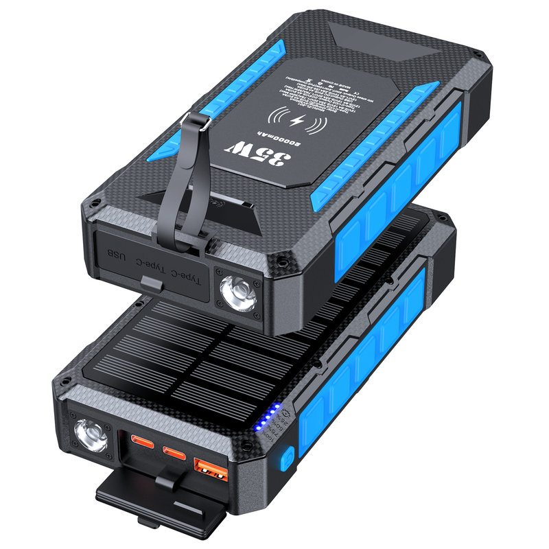 35W Laptop-Charging Solar Power Bank, 20000mAh, 15W Magnetic Wireless SL-602